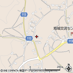 茨城県笠間市池野辺1585-2周辺の地図