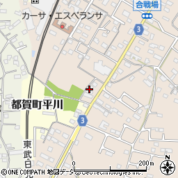 栃木県栃木市都賀町合戦場708周辺の地図