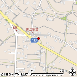 開江町コミュニティーセンター周辺の地図