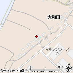 栃木県真岡市大和田507-1周辺の地図