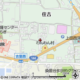 長野県上田市住吉122-11周辺の地図