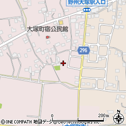 栃木県栃木市大塚町334-5周辺の地図