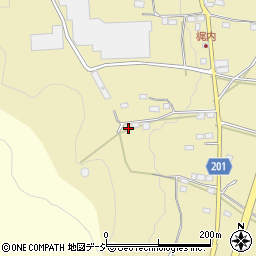 栃木県佐野市船越町2638-1周辺の地図