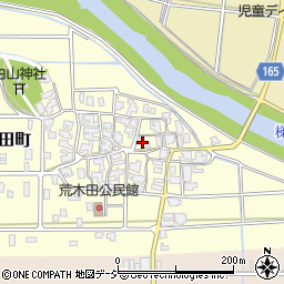 石川県小松市荒木田町リ39-1周辺の地図