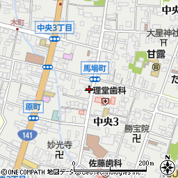 長野県上田市中央3丁目7-20周辺の地図