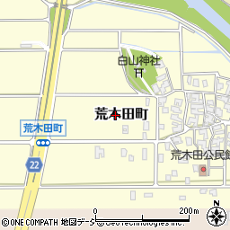 〒923-0823 石川県小松市荒木田町の地図