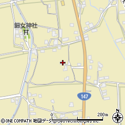 長野県北安曇郡松川村6485周辺の地図