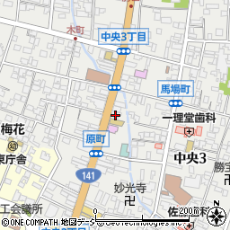 長野県上田市中央3丁目7-6周辺の地図
