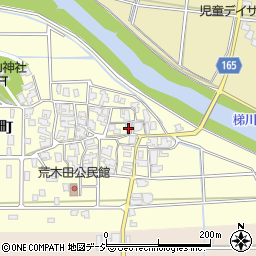 石川県小松市荒木田町リ42周辺の地図