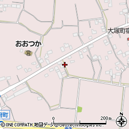 栃木県栃木市大塚町421周辺の地図