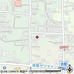 長野県上田市住吉1-6周辺の地図