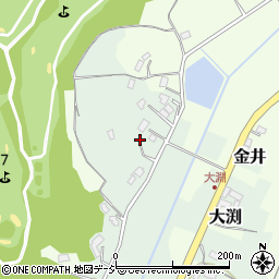 茨城県笠間市金井437周辺の地図