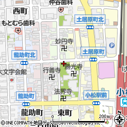 石川県小松市東町83-2周辺の地図