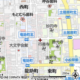 西田七福園周辺の地図