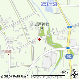 群馬県前橋市粕川町深津1434周辺の地図