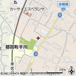 栃木県栃木市都賀町合戦場634-2周辺の地図