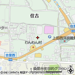 長野県上田市住吉108-6周辺の地図