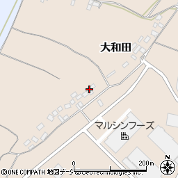 栃木県真岡市大和田231周辺の地図