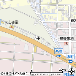 石田会計周辺の地図