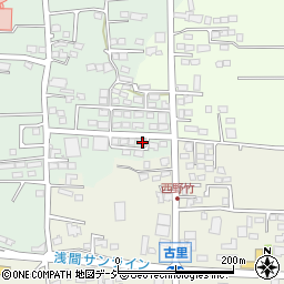 長野県上田市住吉1-80周辺の地図
