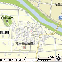石川県小松市荒木田町リ33周辺の地図