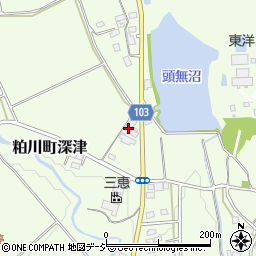 群馬県前橋市粕川町深津1660周辺の地図