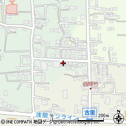 長野県上田市住吉1-76周辺の地図