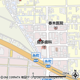 小松撚糸総合センター周辺の地図