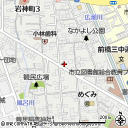 岩崎金物店周辺の地図