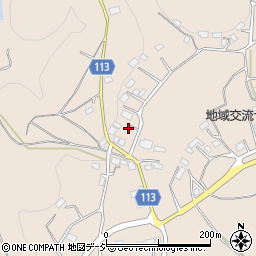 茨城県笠間市池野辺1590-3周辺の地図