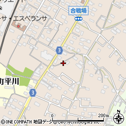 栃木県栃木市都賀町合戦場44周辺の地図