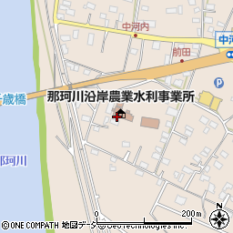 関東農政局那珂川沿岸農業水利事業所周辺の地図