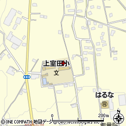 市立上室田小学校周辺の地図