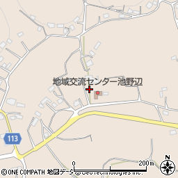 茨城県笠間市池野辺1292周辺の地図