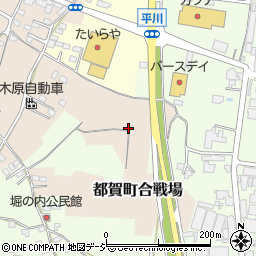 栃木県栃木市都賀町合戦場838周辺の地図