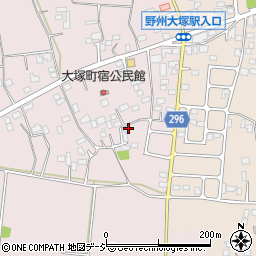 栃木県栃木市大塚町334周辺の地図