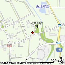 群馬県前橋市粕川町深津1393周辺の地図