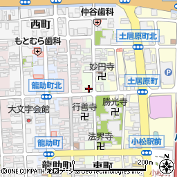 石川県小松市東町12周辺の地図