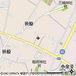 栃木県下野市小金井2282-17周辺の地図