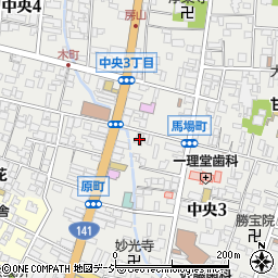 長野県上田市中央3丁目7-13周辺の地図