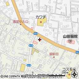 筑波銀行渡里支店 ＡＴＭ周辺の地図