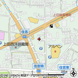長野県上田市住吉62周辺の地図