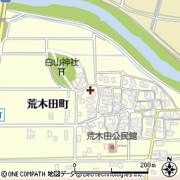 石川県小松市荒木田町リ6周辺の地図