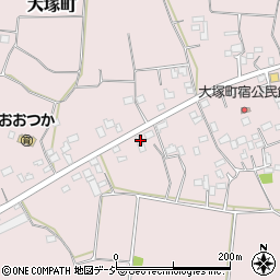 栃木県栃木市大塚町418周辺の地図