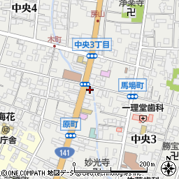 長野県上田市中央3丁目7-9周辺の地図