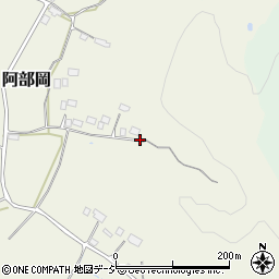 栃木県真岡市阿部岡周辺の地図
