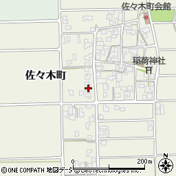 石川県小松市佐々木町255周辺の地図