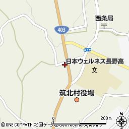 長野県東筑摩郡筑北村西条4060周辺の地図