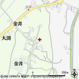 茨城県笠間市大渕1713周辺の地図