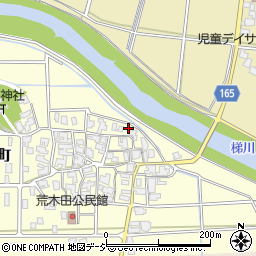 石川県小松市荒木田町リ68周辺の地図